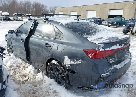 2021 Kia Forte Gt-Line from USA, damaged, VIN 3KPF34AD6ME422975
